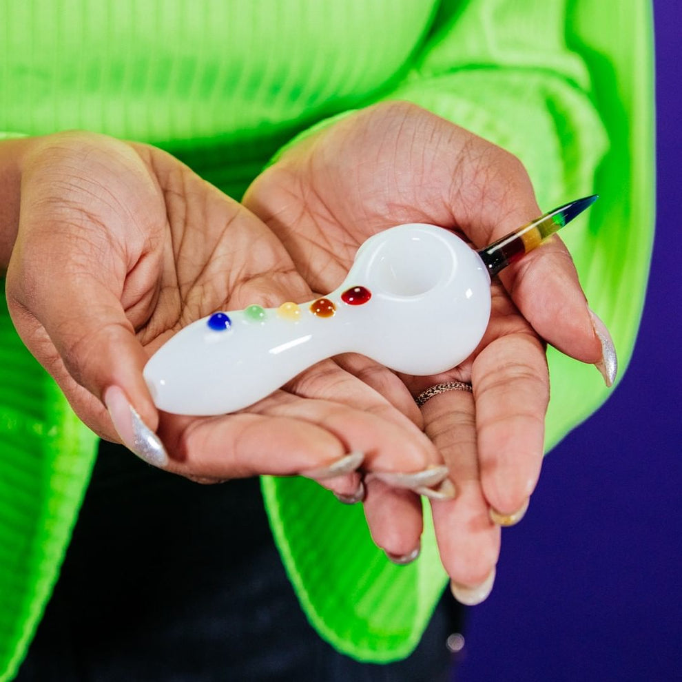 Goody Glass - Unicorn Hand Pipe - 5