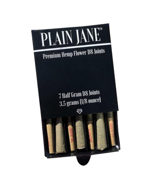 Plain Jane - Delta 8/CBD Blend Pre-Rolls | 7CT