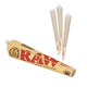RAW Organic King Size Cones - 3 Pack