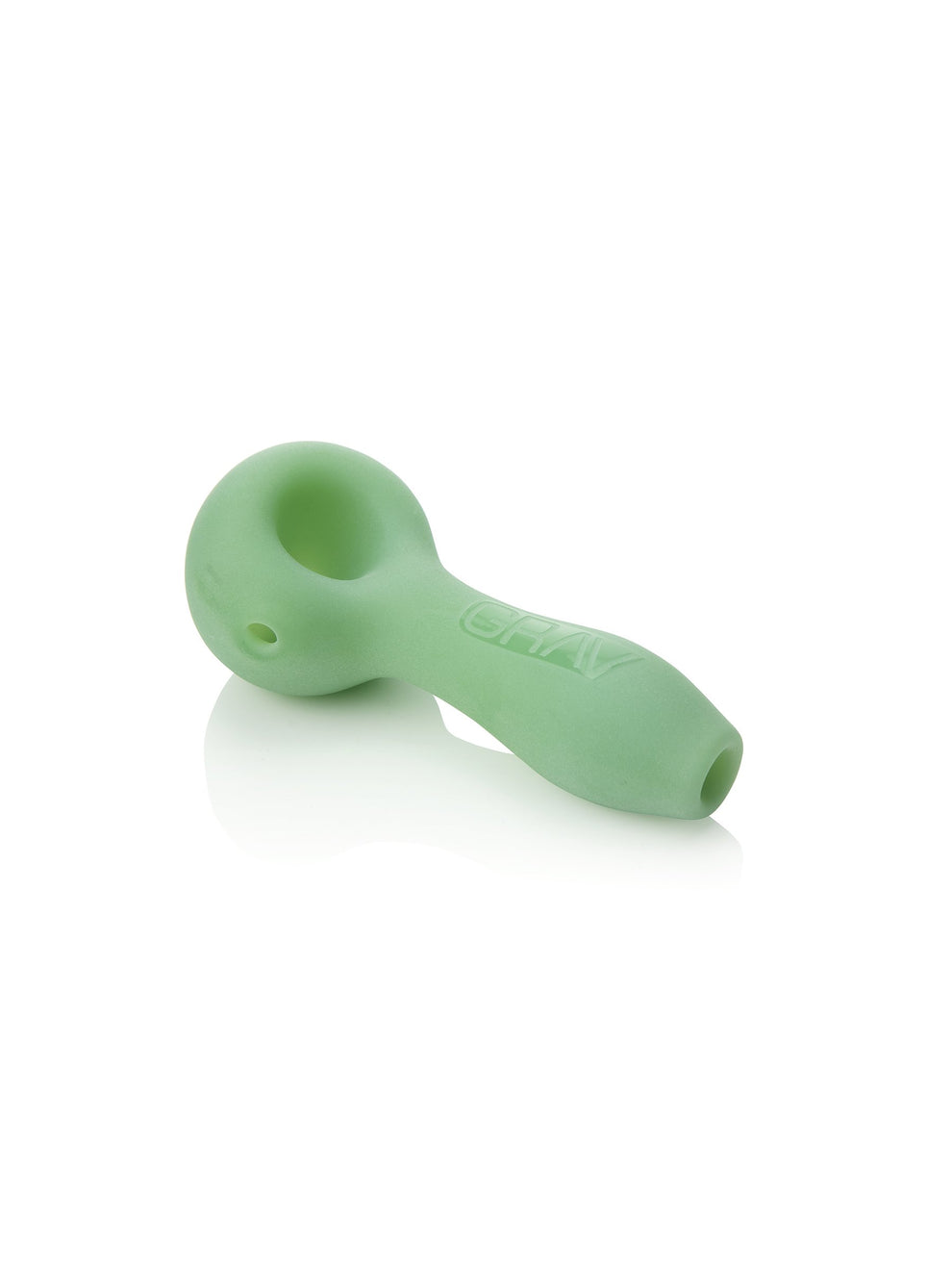 GRAV - 4" Sandblasted Spoon Pipe - 8