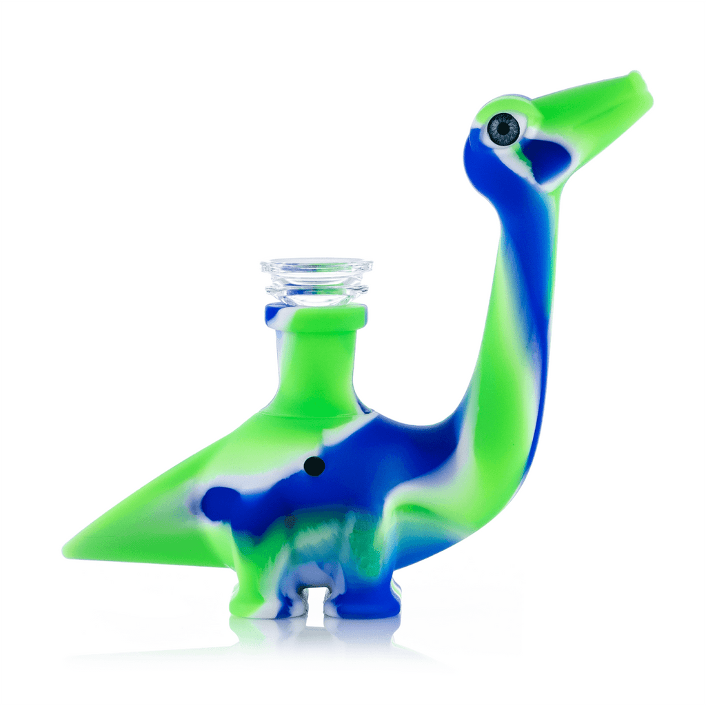 Siliclab - Silicone Dinosaur Hand Pipe - HEMPER