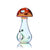 Trippy Shroom Hand Pipe - HEMPER