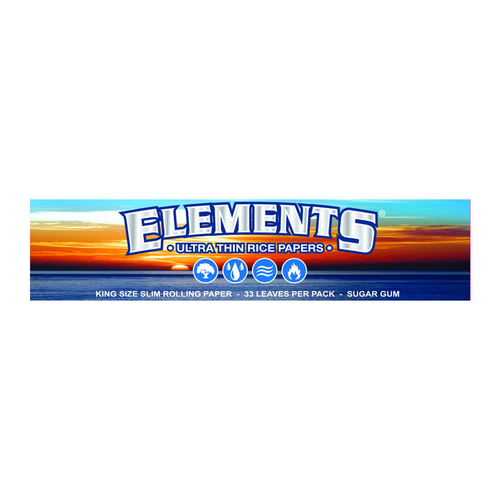 Elements - King Slim Size Rolling Papers - 1
